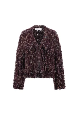 NUKUS Lynn Cardigan Cherry