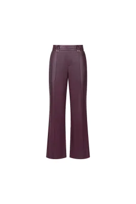 NUKUS Jill Pants PU Cherry