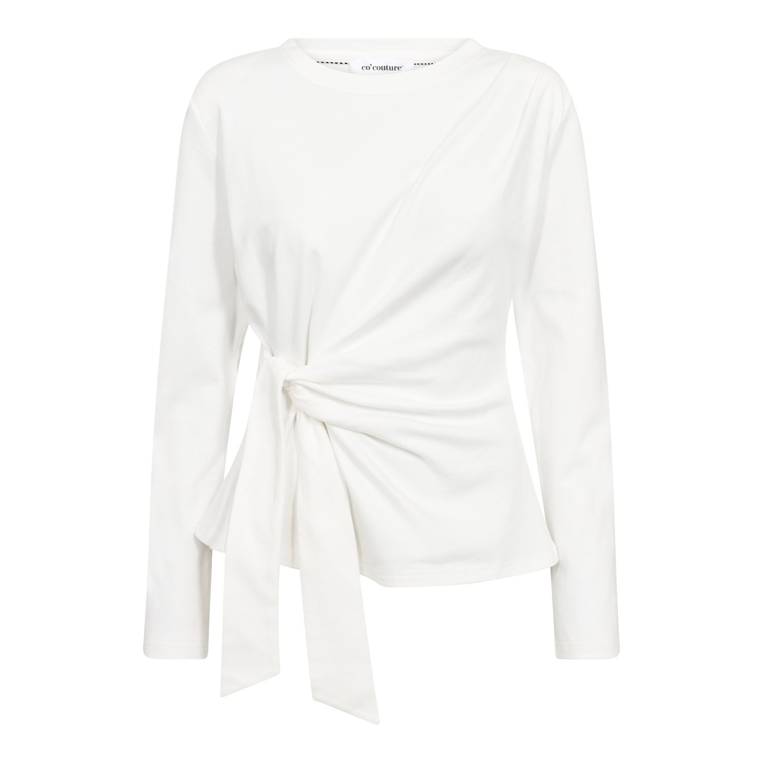 CO’COUTURE OrianeCC LS Pleat Tie Tee