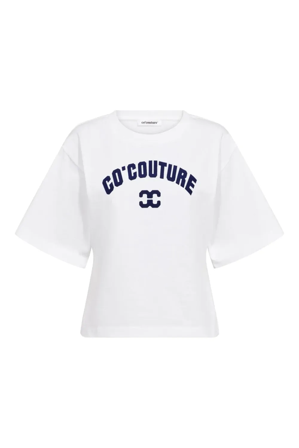 CO’COUTURE 43013 ZengaCC Tee O-Neck White-Blue