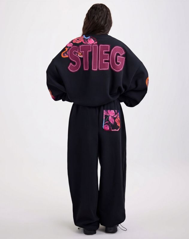 STIEGLITZ Nero Balloon Sweatpants Black