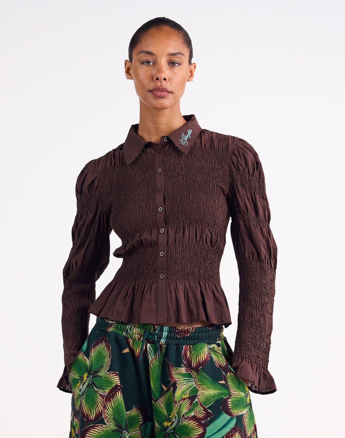 STIEGLITZ Andrea Smocked Blouse