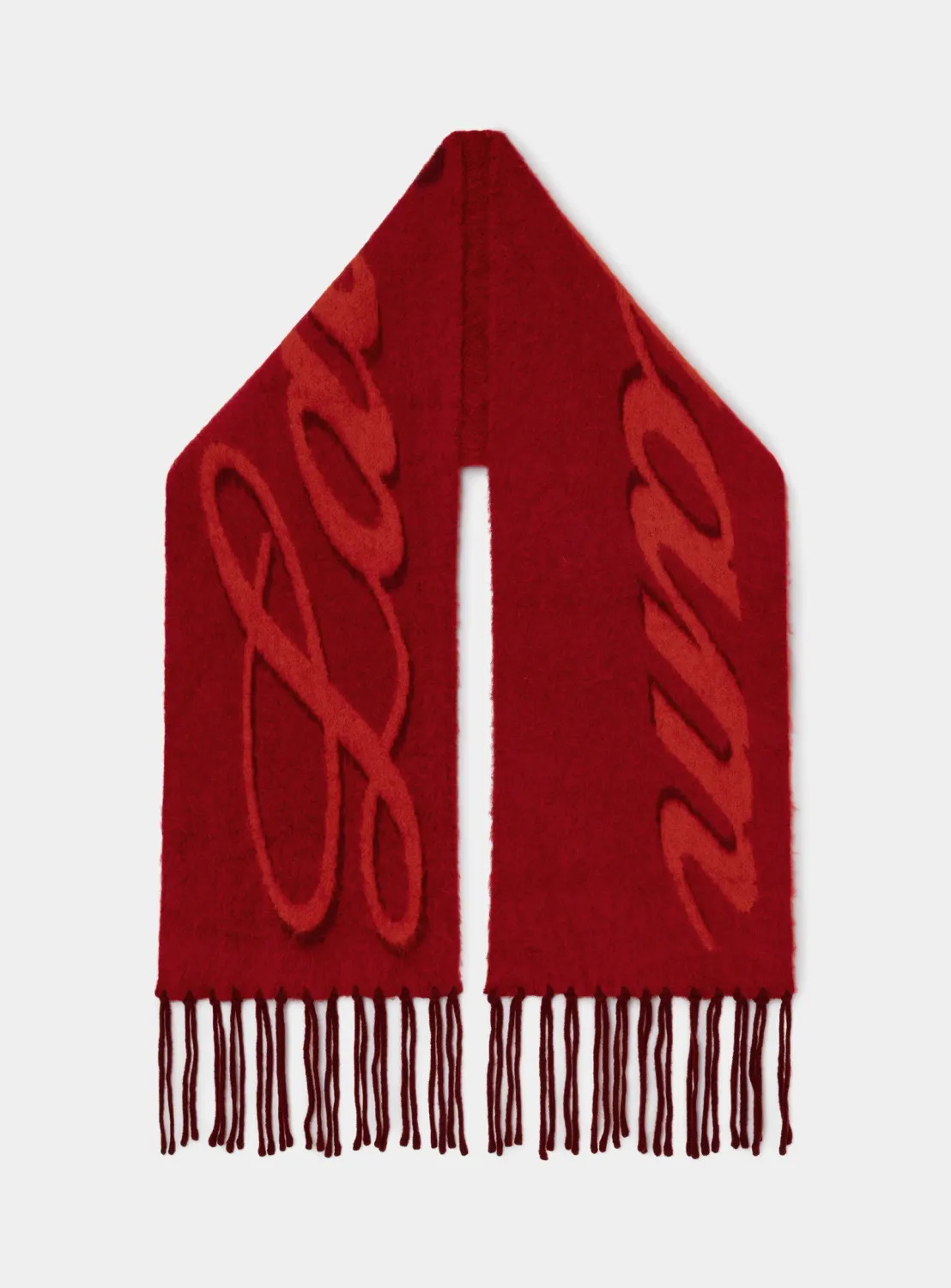 LAAGAM JUNO RED SCARF