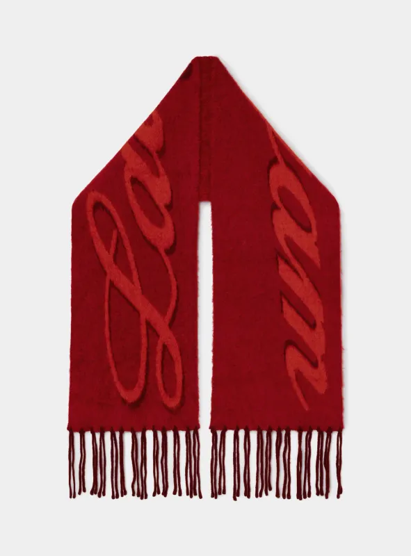 LAAGAM JUNO RED SCARF