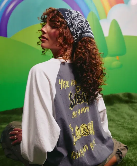 SABBI The Raglan Kindness is King Tee