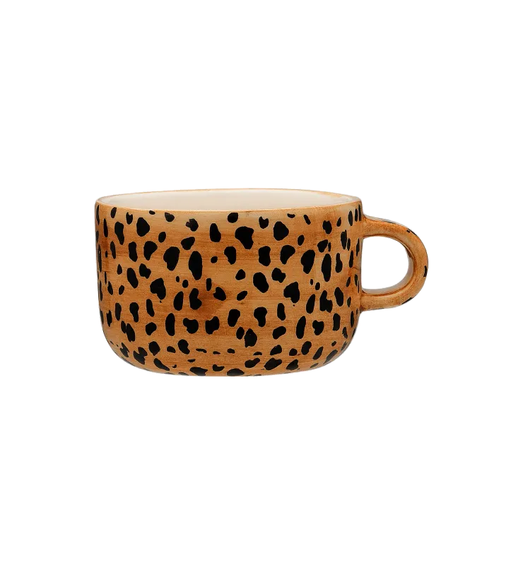 Leopard Cappuccino Mug