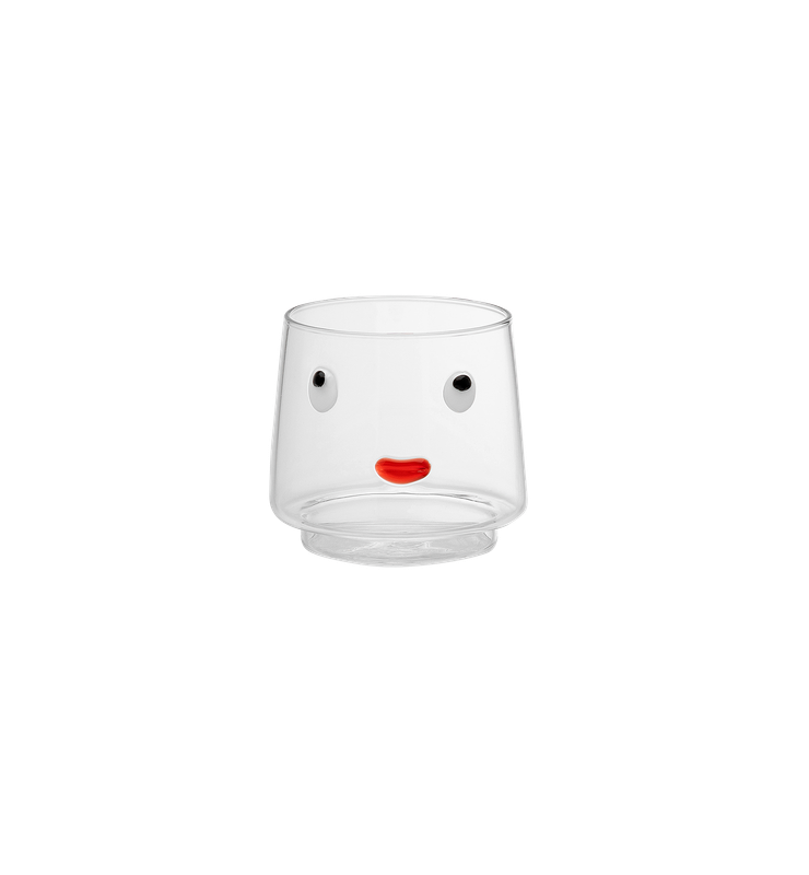 Head Over Heels Water Glass