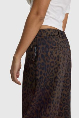 ALIX THE LABEL ANIMAL BARREL PANTS