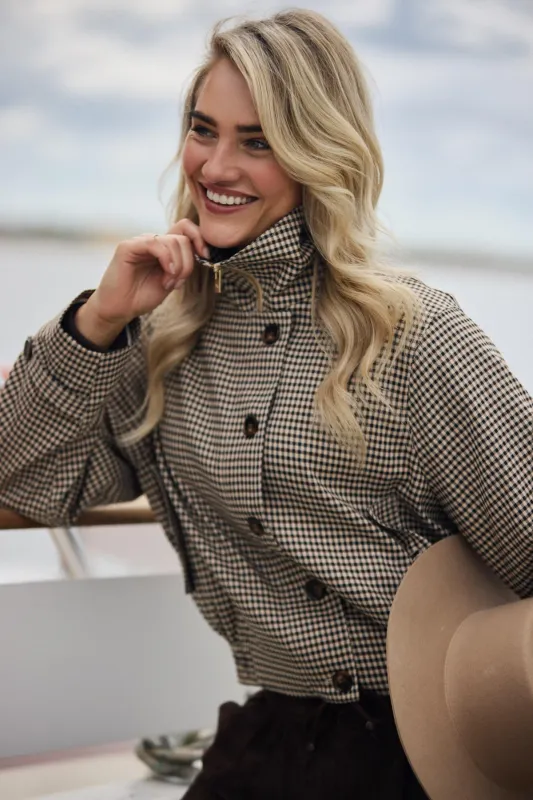 NUKUS Dahlia Jacket Check