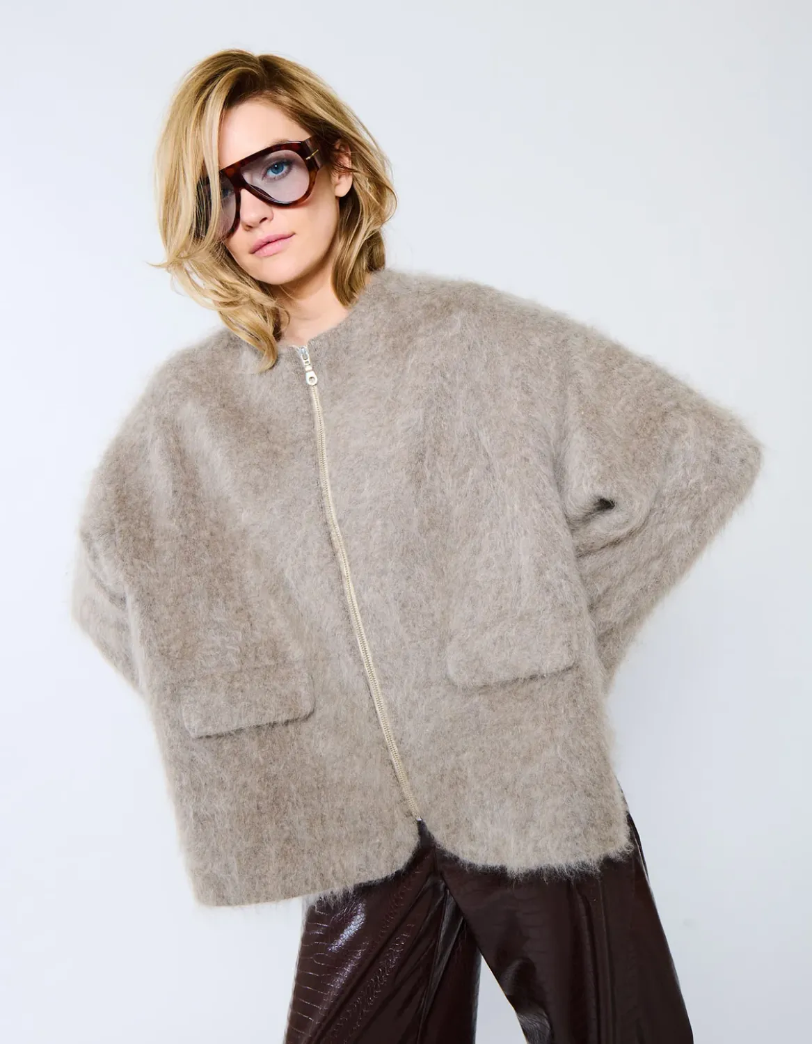 OU. Cardigan Grand Fois