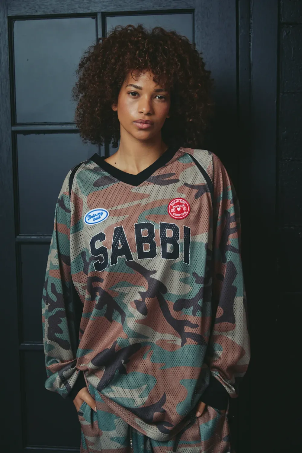 SABBI The 10 Mesh Top Camo - Dames Top
