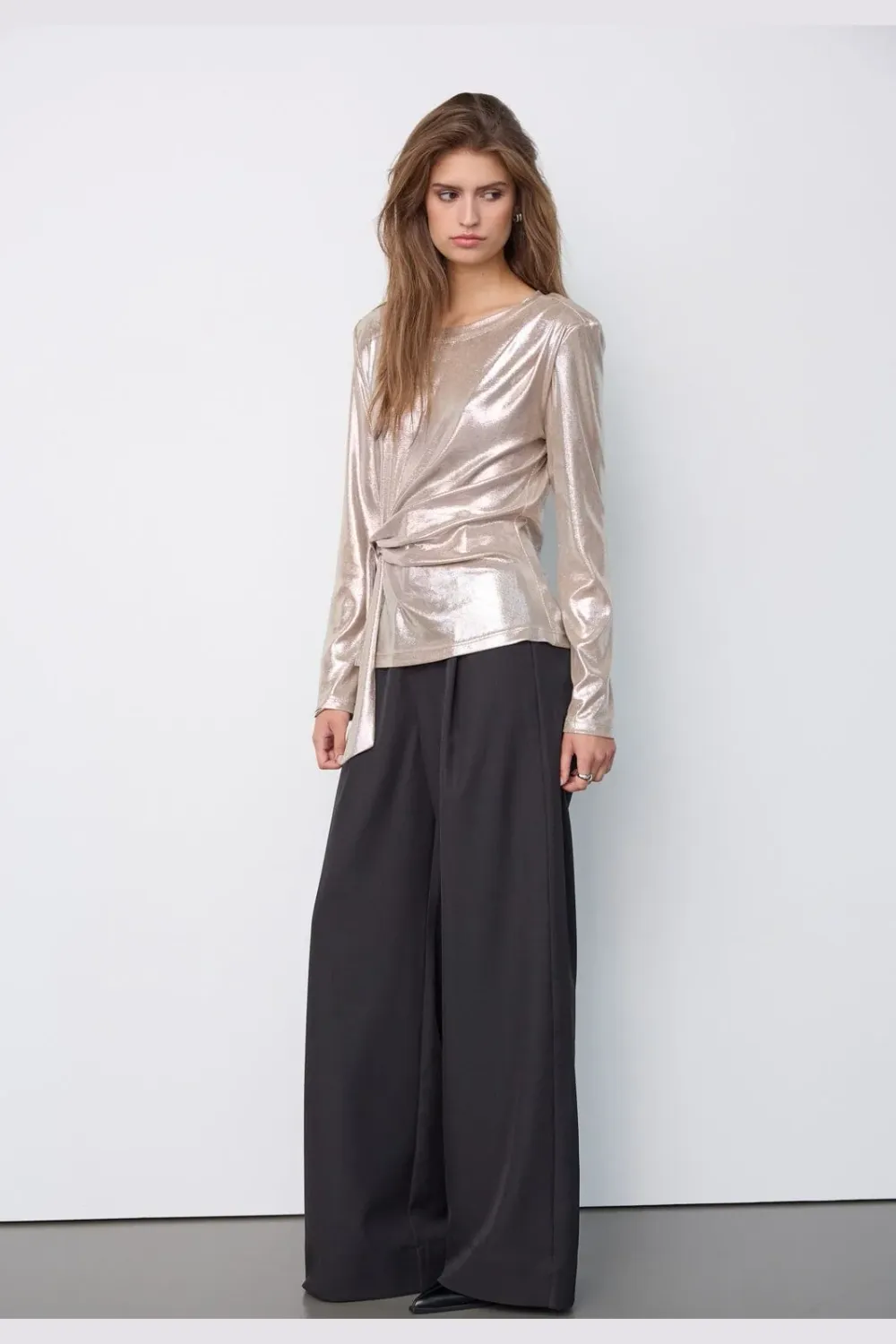 CO’COUTURE MargotCC LS Tie Tee