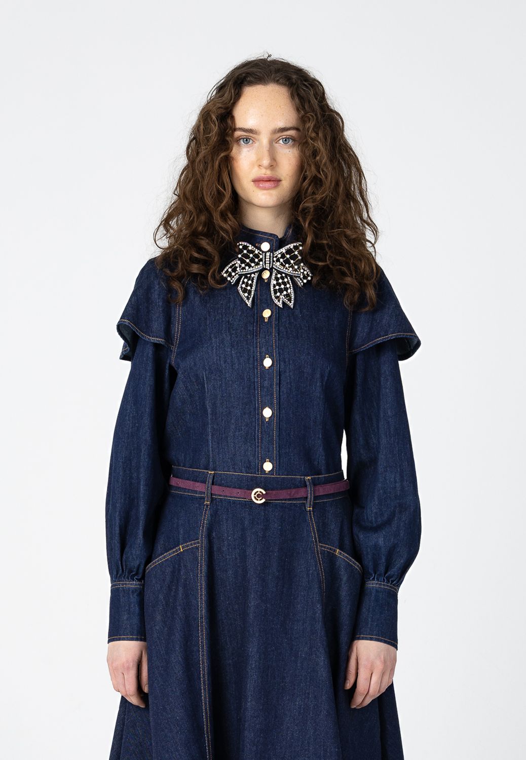 COSTER COPENHAGEN Shirt in soft denim