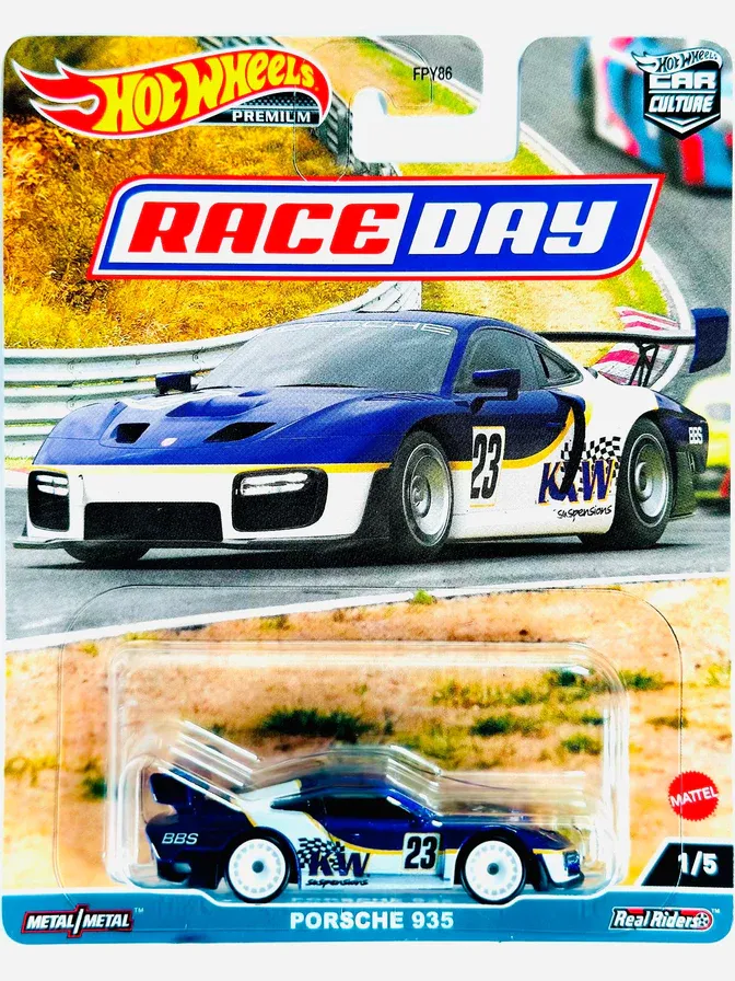Hot Wheels Porsche 935 Race Day 1/5