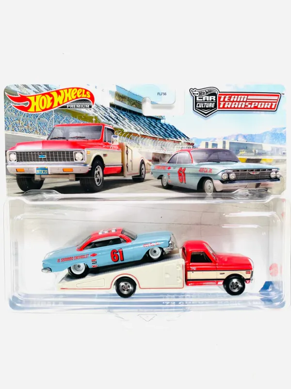 Hot Wheels - Team Transport - ´61 Impala + Chevy Ramp Truck #54 Hot Wheels - Team Transport - ´61 Impala + Chevy Ramp Truck #54