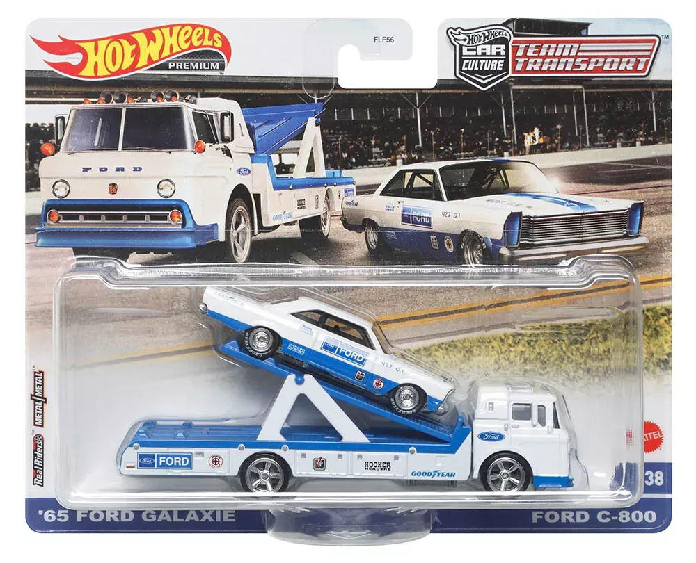 Hot Wheels - Team Transport - ´65 Ford Galaxie + Ford C-800 - #38