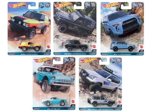 Hot Wheels HW Off Road Car Culture 5er Set Komplettsatz Hot Wheels HW Off Road Car Culture 5er Set Komplettsatz