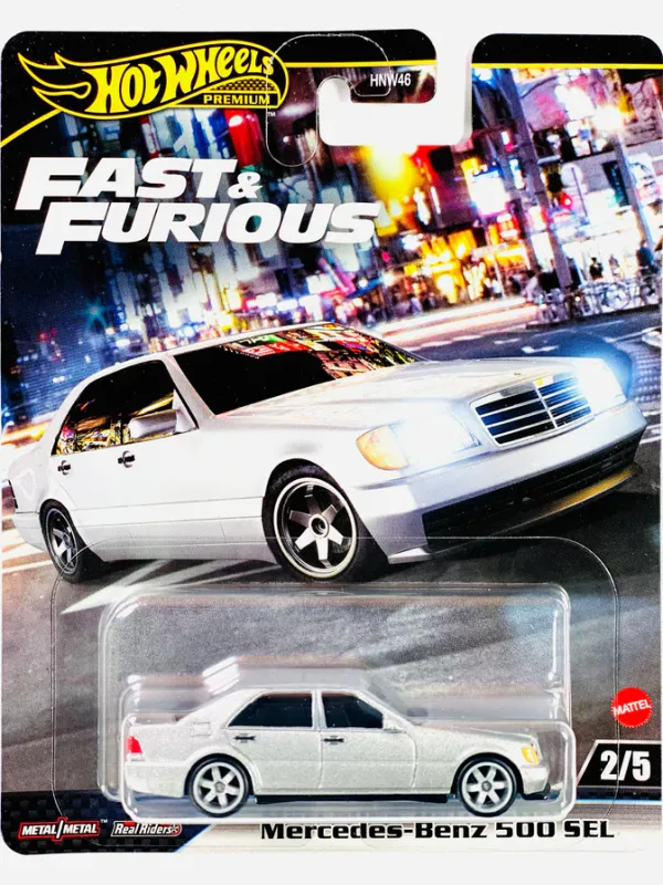 Hot Wheels 2024 Fast & Furious Mercedes Benz 500 SEL Hot Wheels 2024 Fast & Furious Mercedes Benz 500 SEL