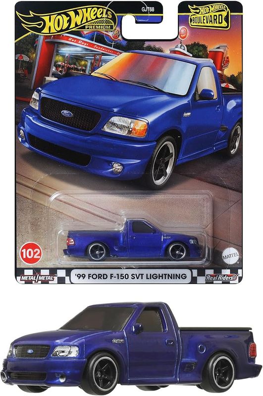 Hot Wheels Boulevard 2024 - Ford F-150 SVT Lightning - No. 102 Hot Wheels Boulevard 2024 - Ford F-150 SVT Lightning - No. 102