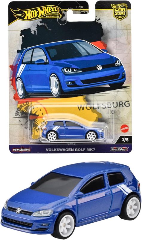 Hot Wheels Premium WORLD TOUR VW VOLKSWAGEN GOLF MK7 Hot Wheels Premium WORLD TOUR VW VOLKSWAGEN GOLF MK7
