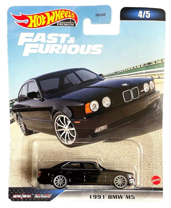 Hot Wheels 1991 BMW M5 E34 Fast Furious 4/5 Hot Wheels 1991 BMW M5 E34 Fast Furious 4/5