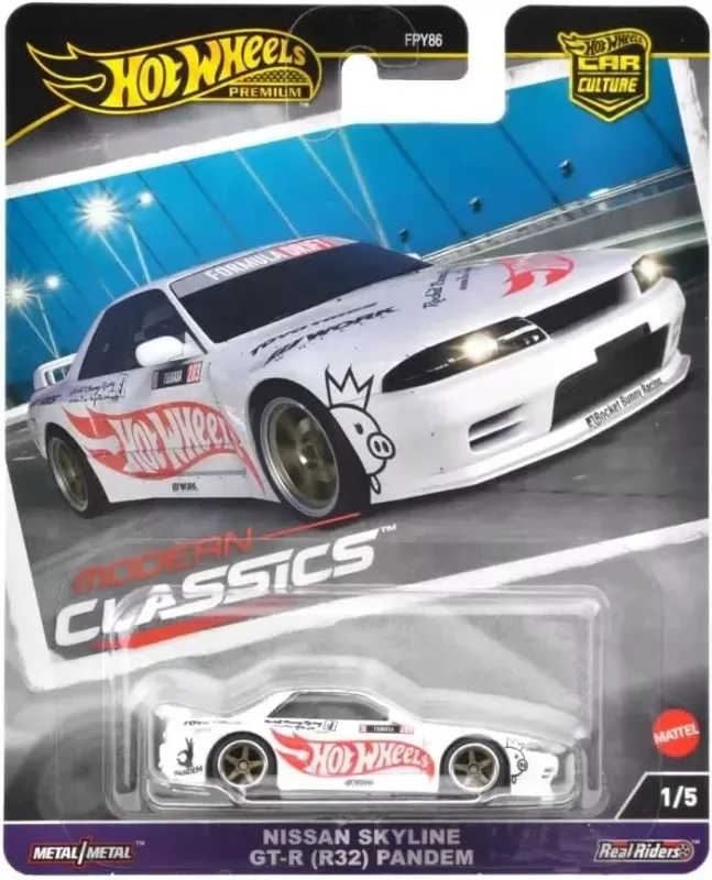 Hot Wheels Premium Modern Classics Nissan Skyline GT-R (R32) Pandem