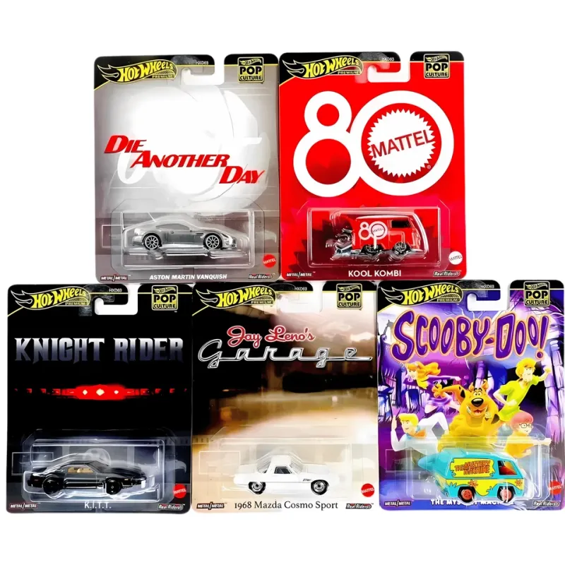 Hot Wheels 2025 Pop Culture Komplettset Hot Wheels 2025 Pop Culture Komplettset