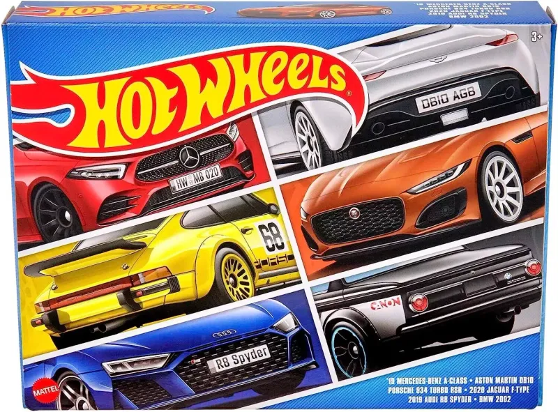 Hot Wheels European Car Culture Set Multipack 6 Cars Hot Wheels European Car Culture Set Multipack 6 Cars