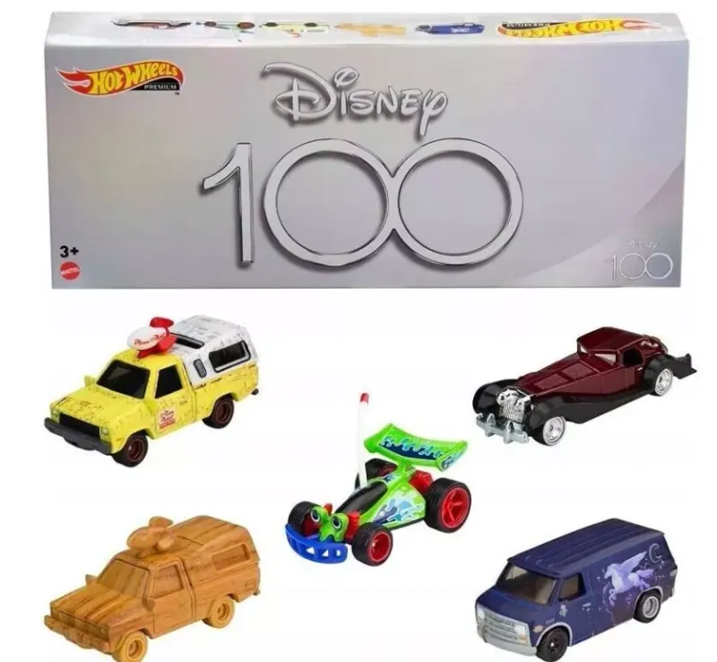 Hot Wheels Premium Disney 100th 5er Set Hot Wheels Premium Disney 100th 5er Set