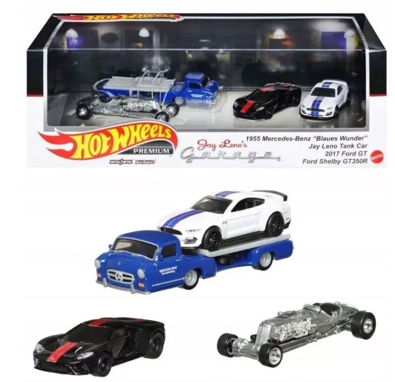 Hot Wheels Premium Jay Leno's Garage Collector Set Diorama