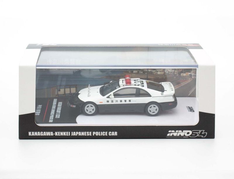 Inno64 Nissan Fairlady Z (Z32) Japanese Police Car Inno64 Nissan Fairlady Z (Z32) Japanese Police Car
