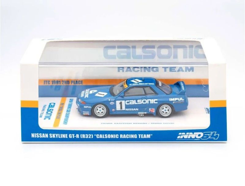 Inno64 Nissan Skyline GT-R R32 Calsonic Racing Team Inno64 Nissan Skyline GT-R R32 Calsonic Racing Team