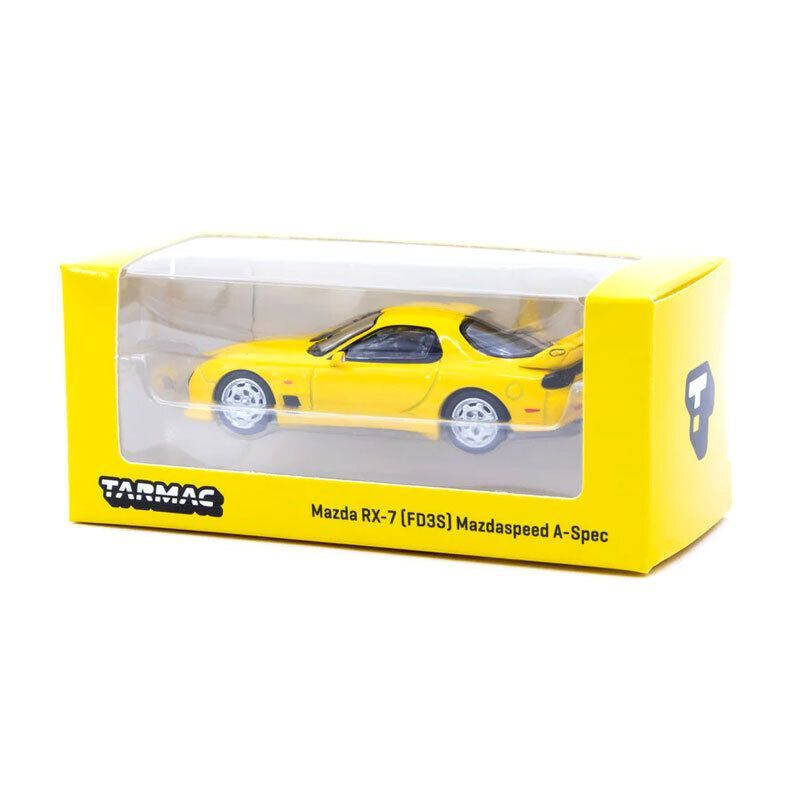 Tarmac MAZDA RX-7 Mazdaspeed A-Spec #Yellow Tarmac MAZDA RX-7 Mazdaspeed A-Spec #Yellow