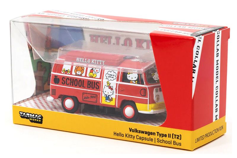 Tarmac Works Volkswagen T2 Hello Kitty Capsule Tarmac Works Volkswagen T2 Hello Kitty Capsule