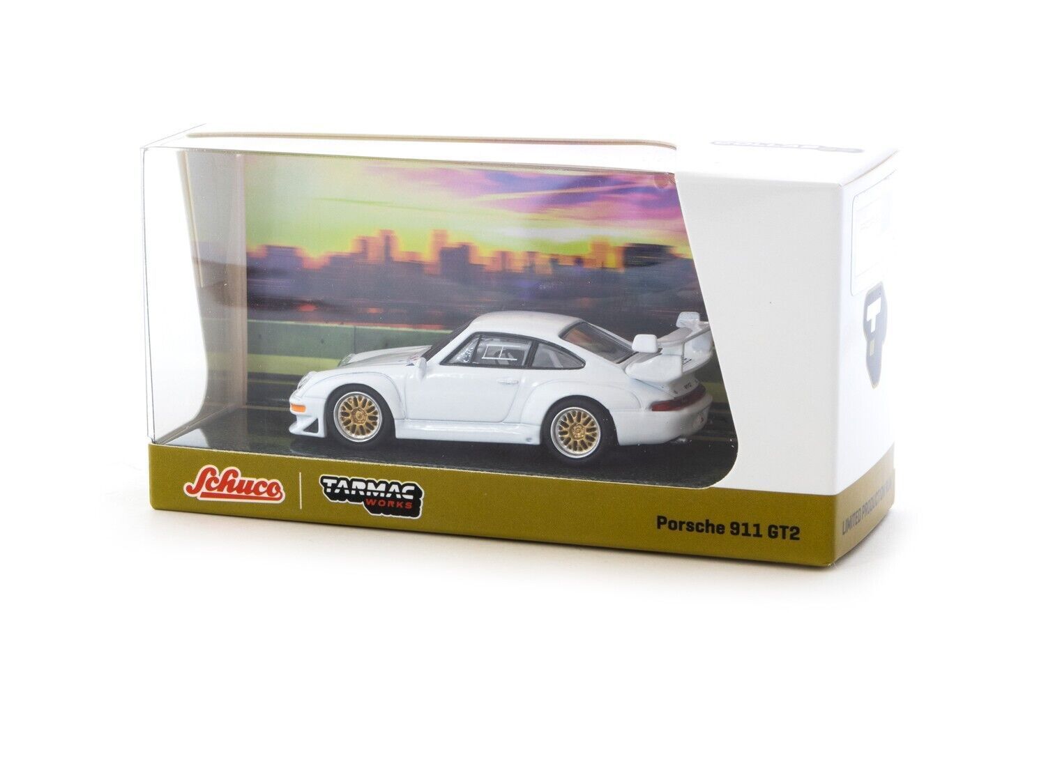 Tarmac Works / Schuco Porsche 911 GT2 11 #White