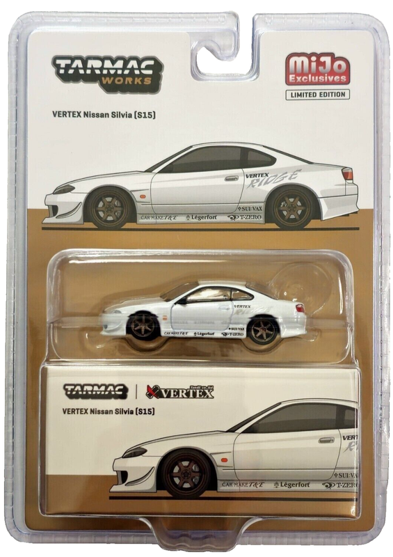 Tarmac Vertex Nissan Silvia S15 MiJo Exclusives Limited Edition Tarmac Vertex Nissan Silvia S15 MiJo Exclusives Limited Edition