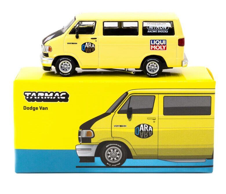 Tarmac Dodge Van #Yellow