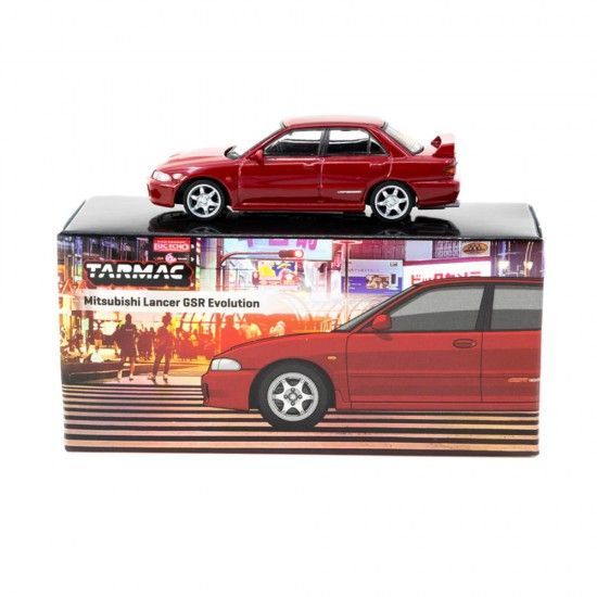 Tarmac Mitsubishi Lancer GSR Evolution #Red Tarmac Mitsubishi Lancer GSR Evolution #Red