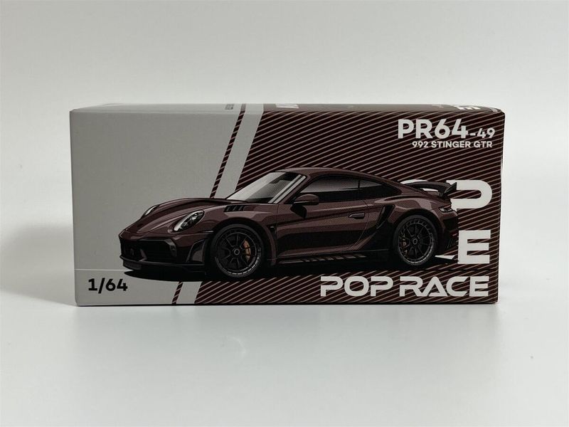 Pop Race 992 Stinger GTR #PR64-49 Brown Pop Race 992 Stinger GTR #PR64-49 Brown