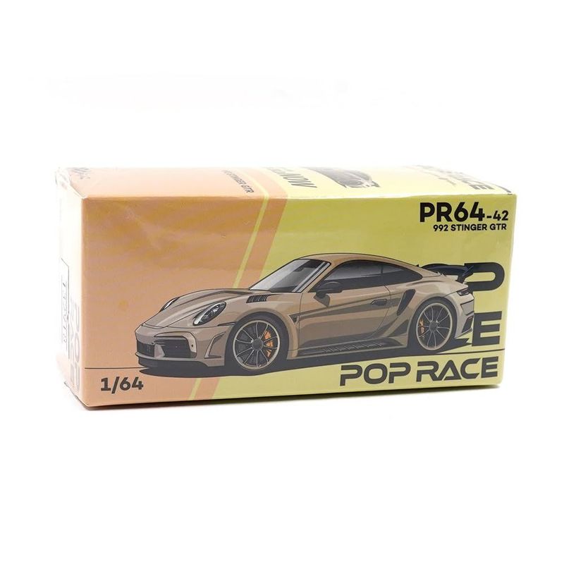Pop Race 992 Stinger GTR #PR64-49 Gold Pop Race 992 Stinger GTR #PR64-49 Gold
