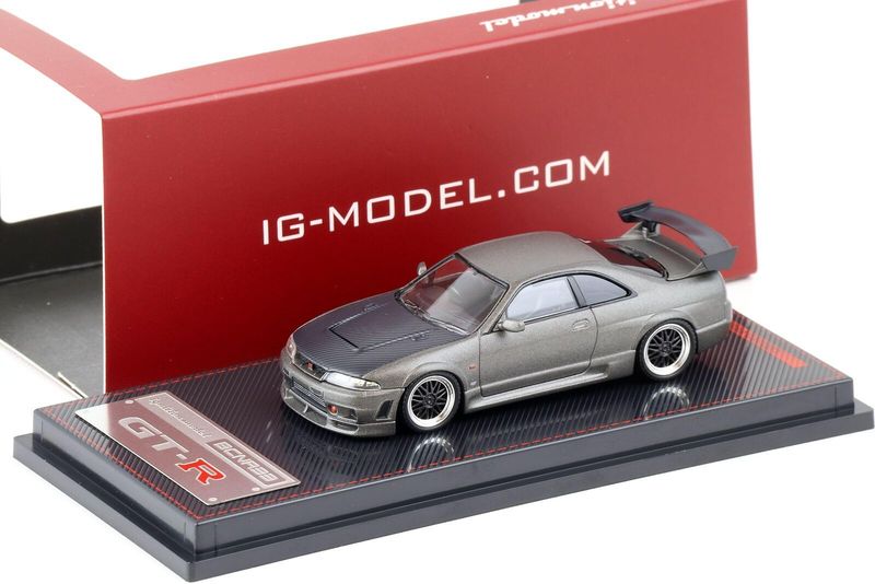 Ignition Model Nissan Nismo R33 GT-R #Titanium Grey Ignition Model Nissan Nismo R33 GT-R #Titanium Grey