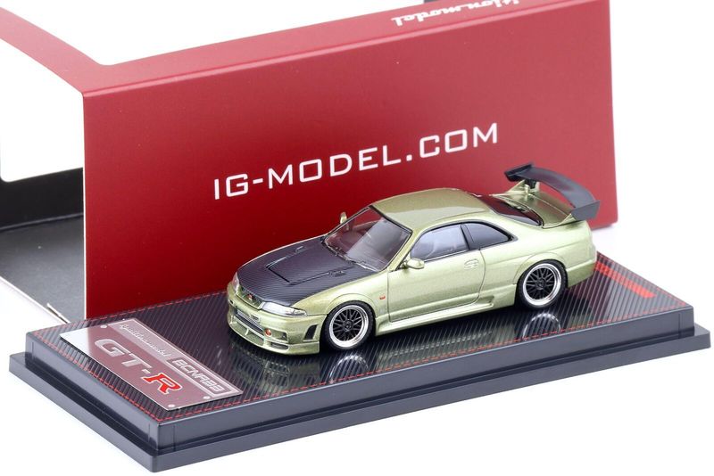 Ignition Model Nissan Nismo R33 GT-R #Green Metallic Ignition Model Nissan Nismo R33 GT-R #Green Metallic