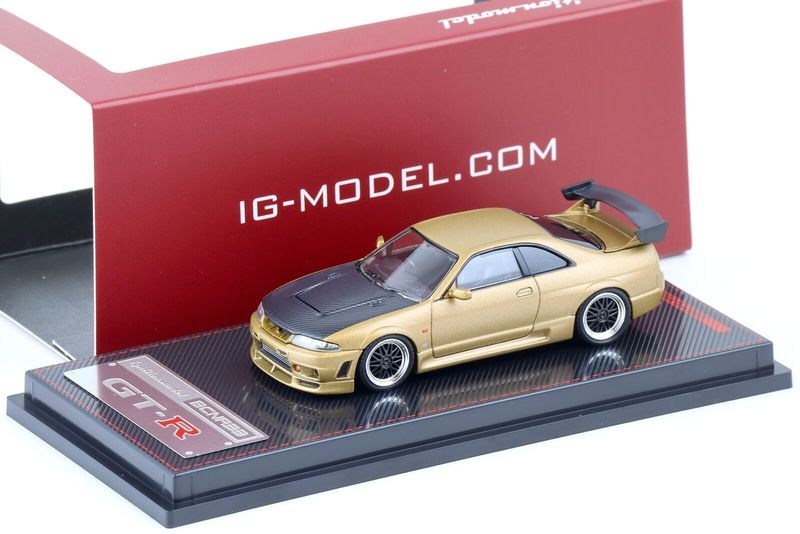 Ignition Model Nissan R33 GT-R #Matt Gold Ignition Model Nissan R33 GT-R #Matt Gold