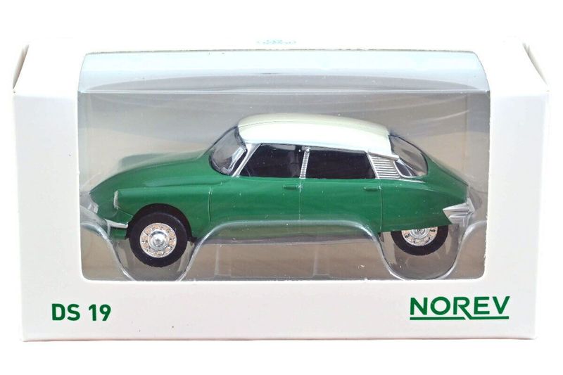 Norev Citroen DS19 #Green/White
