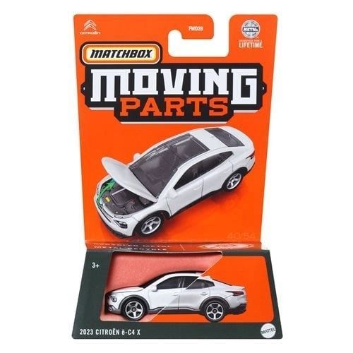 Matchbox Moving Parts 2023 Citroen e-C4 X #White Matchbox Moving Parts 2023 Citroen e-C4 X #White
