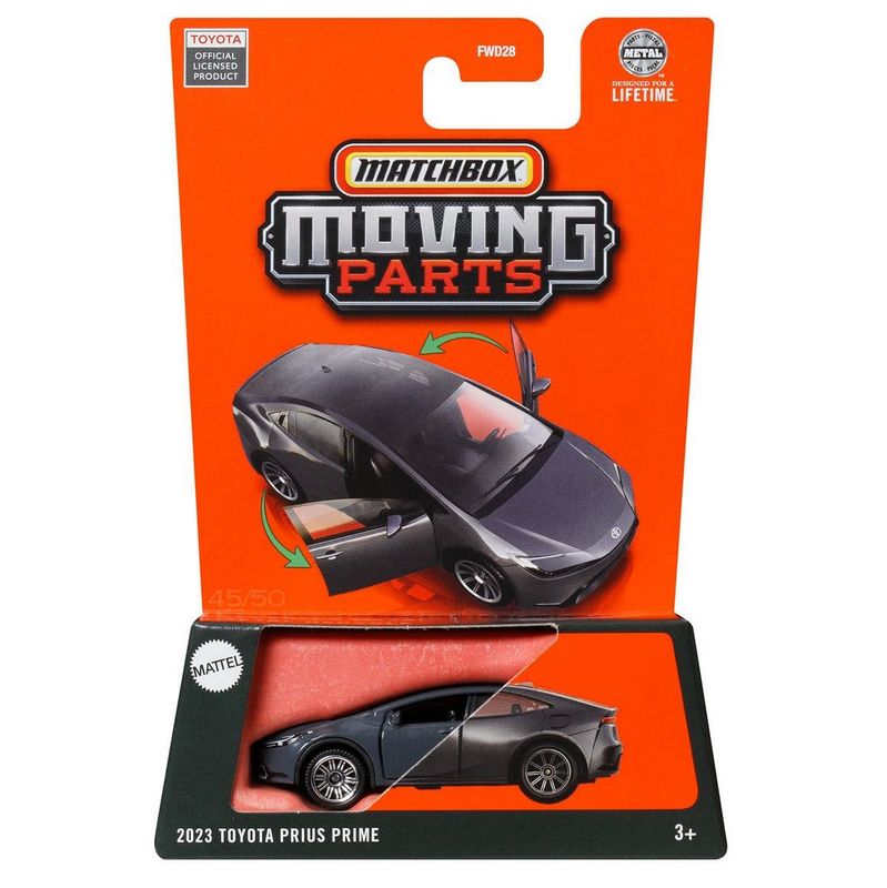 Matchbox Moving Parts 2023 Toyota Prius Prime #Grey Matchbox Moving Parts 2023 Toyota Prius Prime #Grey