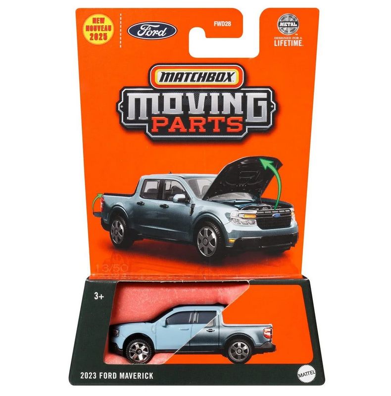 Matchbox Moving Parts 2023 Ford Meverik #Lightblue Matchbox Moving Parts 2023 Ford Meverik #Lightblue