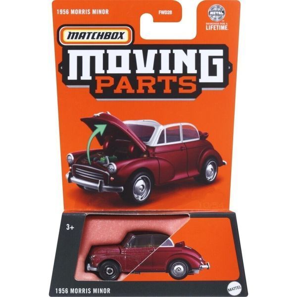 Matchbox Moving Parts 1956 Morris Minor #Red Matchbox Moving Parts 1956 Morris Minor #Red