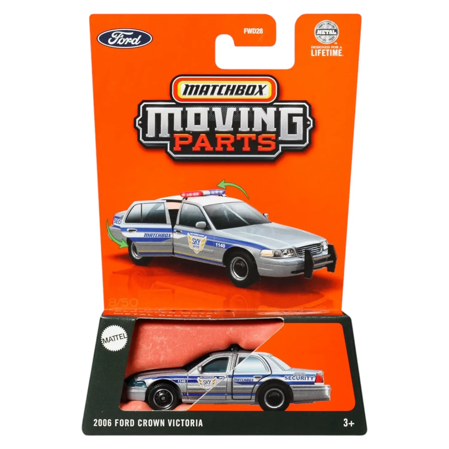 Matchbox Moving Parts 2006 Ford Crown Victoria