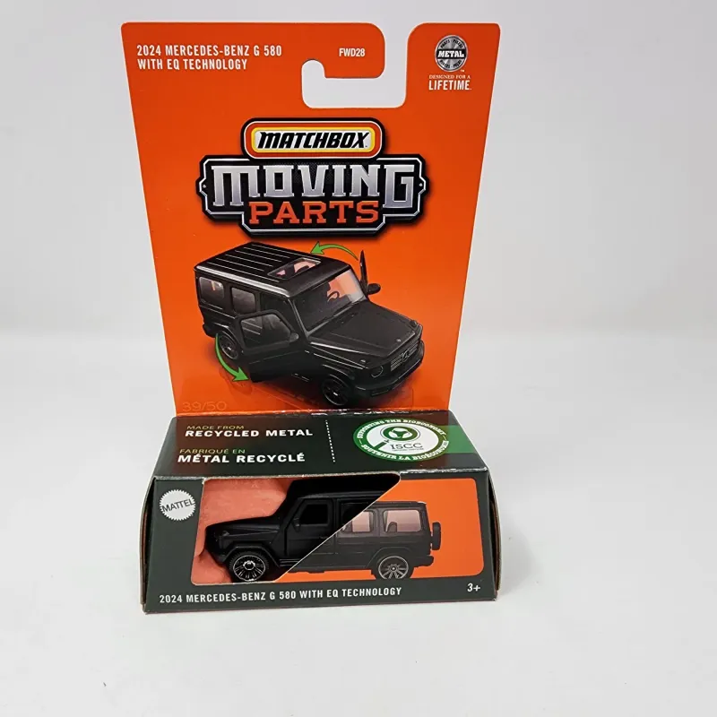 Matchbox Moving Parts 2024 Mercedes Benz G580 #Black Matchbox Moving Parts 2024 Mercedes Benz G580 #Black